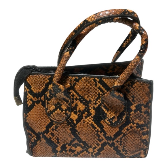 Copper Snake Print Crossbody Bag/Mini Purse - Picture 2 of 10